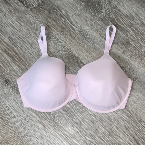 Skims Fits Everybody Scoop Plunge Bra Cherry Blossom Size 36DD - Picture 1 of 4
